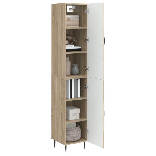 Комплект шкафове 2 pcs Дъб сонома 33 x 34,5 x 89,5 см