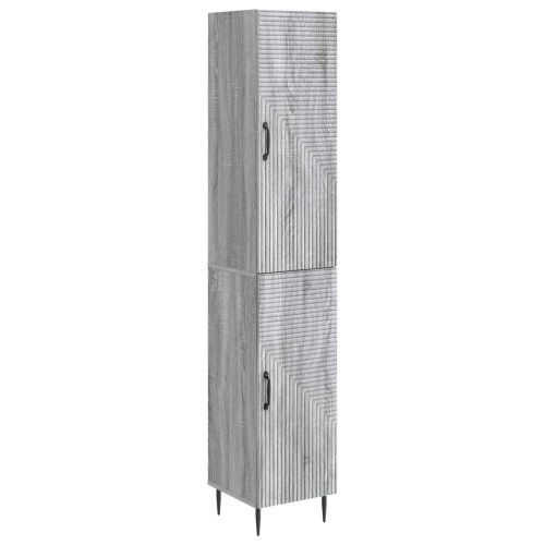 Комплект шкафове 2 pcs Сив Сонома 33 x 34,5 x 89,5 см