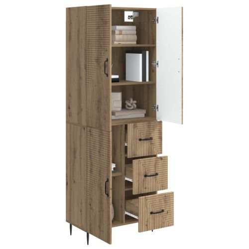 Комплект шкафове 2 pcs Дъб артизан 66 x 34,5 x 89,5 см