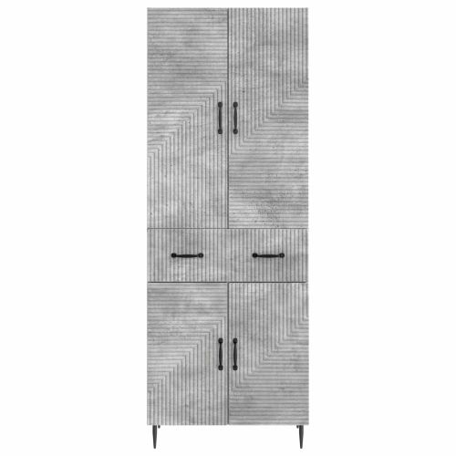 Комплект шкафове 2 pcs Бетонно сиво 66 x 34,5 x 89,5 см