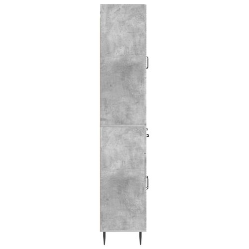 Комплект шкафове 2 pcs Бетонно сиво 66 x 34,5 x 89,5 см