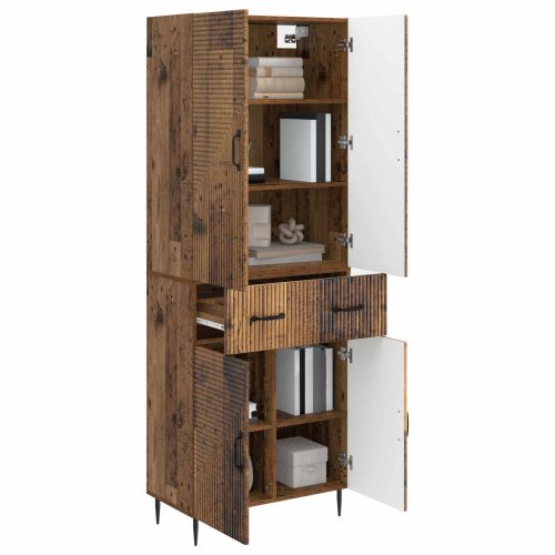 Комплект шкафове 2 pcs Старо дърво 66 x 34,5 x 89,5 см