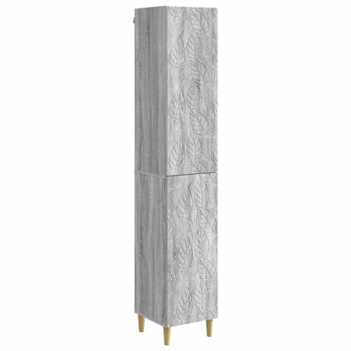 Комплект шкафове 2 pcs Сив Сонома Инженерна дървесина