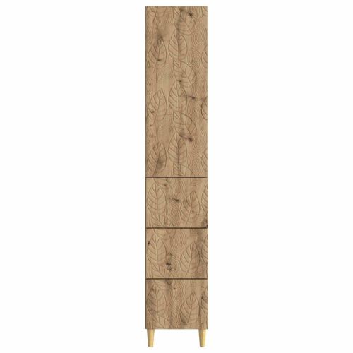 Комплект шкафове 2 pcs Дъб артизан 33 x 34,5 x 90 см