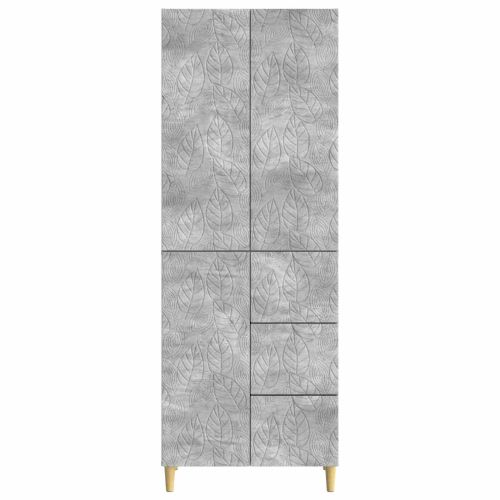 2 pcs Бетонно сиво