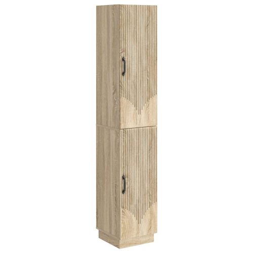Комплект шкафове 2 pcs Дъб сонома Инженерна дървесина