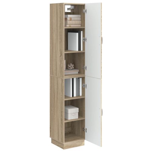 Комплект шкафове 2 pcs Дъб сонома Инженерна дървесина