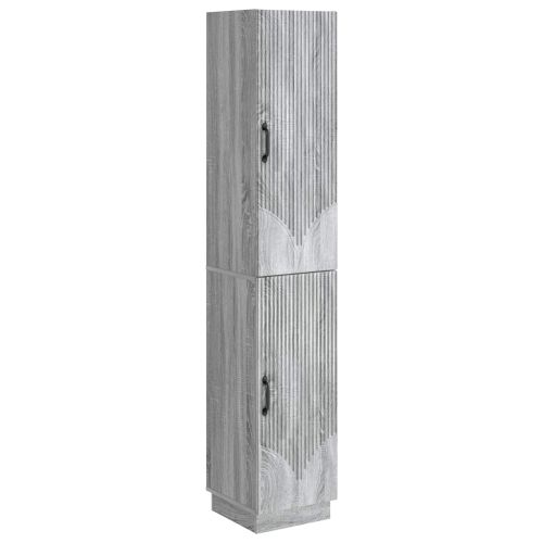 Комплект шкафове 2 pcs Сив Сонома Инженерна дървесина