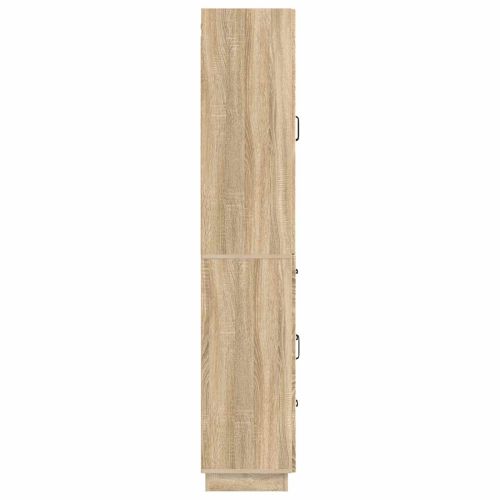 Комплект шкафове 2 pcs Дъб сонома Инженерна дървесина
