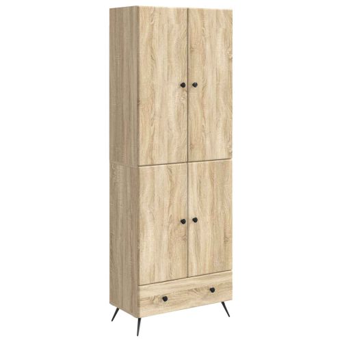 Комплект шкафове 2 pcs Дъб сонома Инженерна дървесина