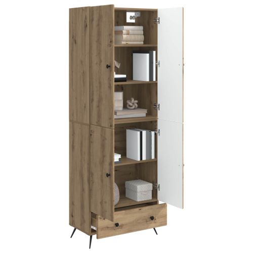 Комплект шкафове 2 pcs Дъб артизан Инженерна дървесина