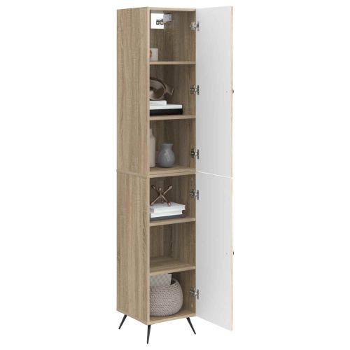 Комплект шкафове 2 pcs Дъб сонома Инженерна дървесина