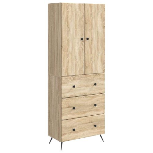 Комплект шкафове 2 pcs Дъб сонома 66 x 34,5 x 90 см