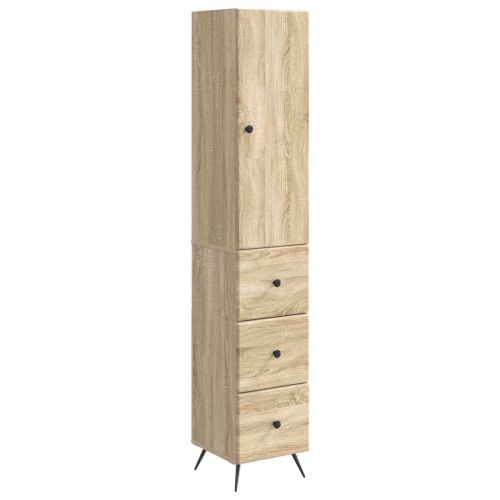 Комплект шкафове 2 pcs Дъб сонома 34,5 x 34,5 x 90 см