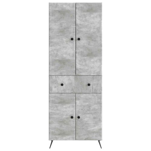 2 pcs Бетонно сиво
