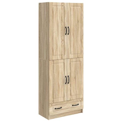 Комплект шкафове 2 pcs Дъб сонома Инженерна дървесина