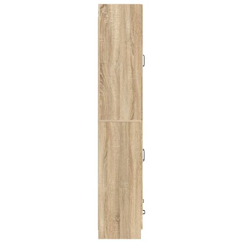 Комплект шкафове 2 pcs Дъб сонома Инженерна дървесина