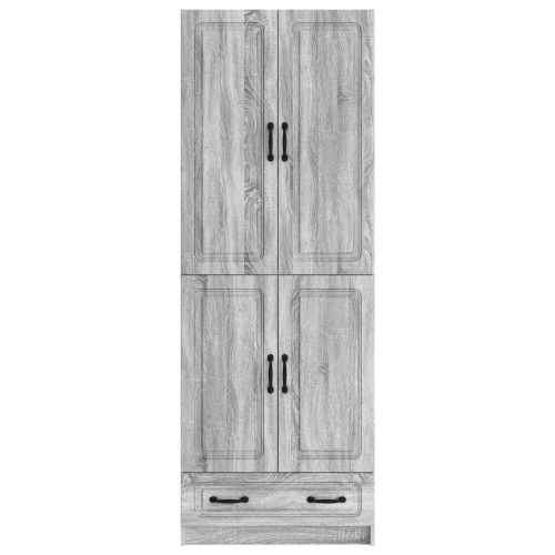 Комплект шкафове 2 pcs Сив Сонома Инженерна дървесина