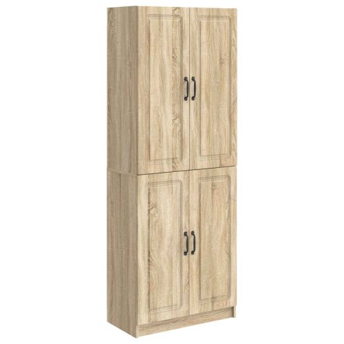 Комплект шкафове 2 pcs Дъб сонома Инженерна дървесина