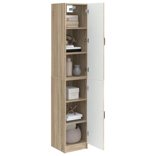 Комплект шкафове 2 pcs Дъб сонома Инженерна дървесина