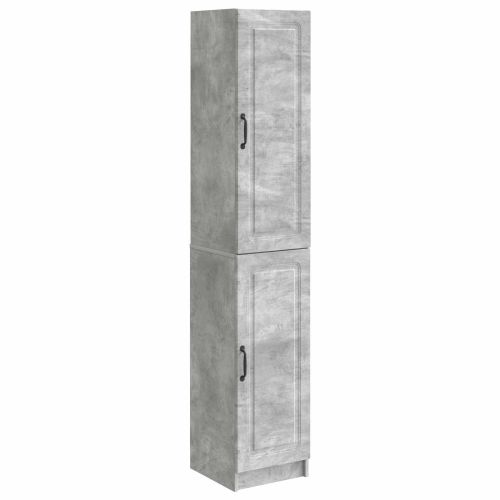 Комплект шкафове 2 pcs Бетонно сиво Инженерна дървесина