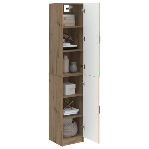 Комплект шкафове 2 pcs Дъб артизан Инженерна дървесина