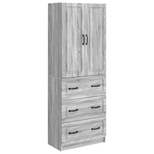 Комплект шкафове 2 pcs Сив Сонома 66 x 34,5 x 87 см