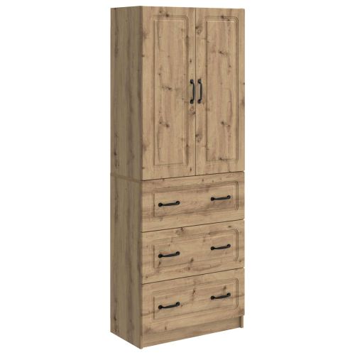 Комплект шкафове 2 pcs Дъб артизан 66 x 34,5 x 87 см