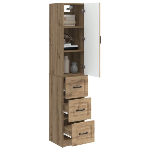Комплект шкафове 2 pcs Дъб артизан 33 x 34,5 x 87 см