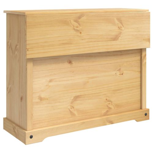 Кухненска количка с врата 2 pcs Пчелен восък 112 x 70 x 91,5 см
