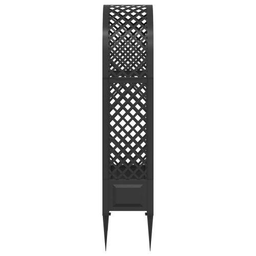 Арка за рози с шипове ПП Антрацит