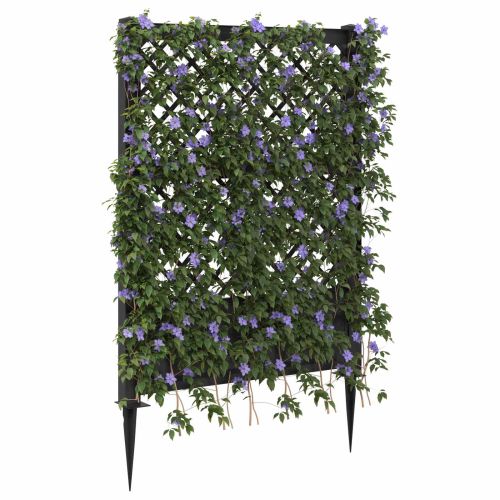 Решетка с spike Антрацит 99 x 6 x 165 см ПП