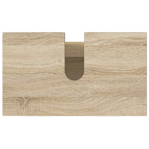 Шкаф със светло за баня Дъб сонома 60 x 35 x 60 см