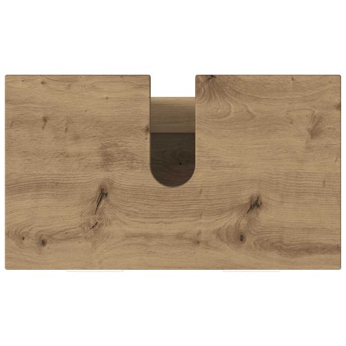 Шкаф със светло за баня Дъб артизан 60 x 35 x 60 см
