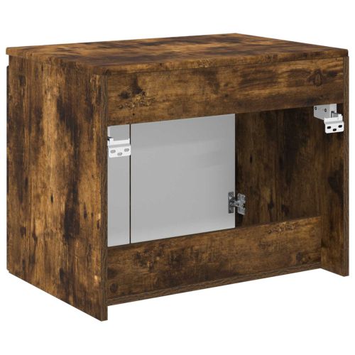 Стенно Баня Кабинет Опушен дъб 62,5 x 44,5 x 50 см