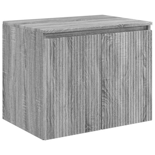 Стенно Баня Кабинет Сив Сонома 62,5 x 44,5 x 50 см