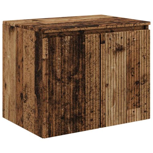 Стенно Баня Кабинет Старо дърво 62,5 x 44,5 x 50 см