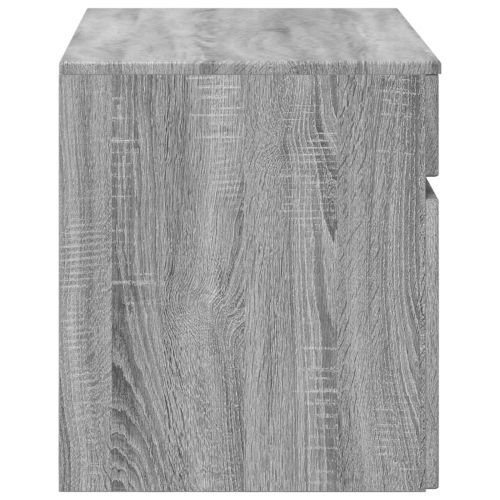 Стенно Баня Кабинет Сив Сонома 59 x 44,5 x 50 см