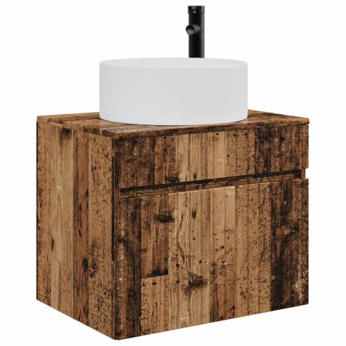 Стенно Баня Кабинет Старо дърво 59 x 44,5 x 50 см