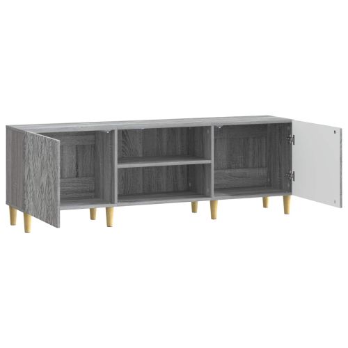 ТВ шкаф 150 x 31 x 50 см Сив Сонома Инженерна дървесина
