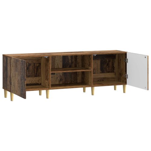 ТВ шкаф 150 x 31 x 50 см Старо дърво Инженерна дървесина