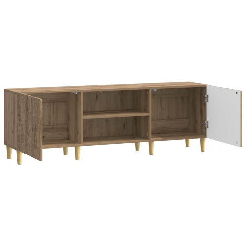 ТВ шкаф 150 x 31 x 50 см Дъб артизан Инженерна дървесина