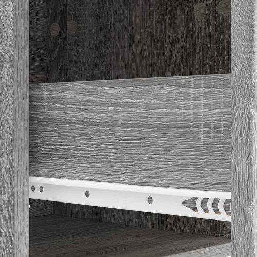 ТВ шкаф 147 x 34,5 x 30 см Сив Сонома Инженерна дървесина