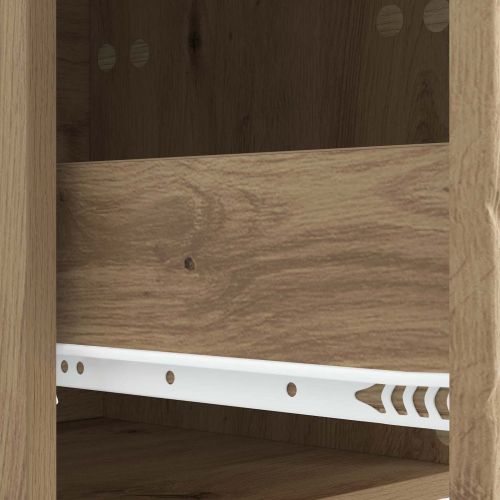 ТВ шкаф 147 x 34,5 x 30 см Дъб артизан Инженерна дървесина