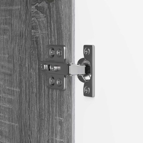 ТВ шкаф 99 x 34,5 x 50 см Сив Сонома Инженерна дървесина