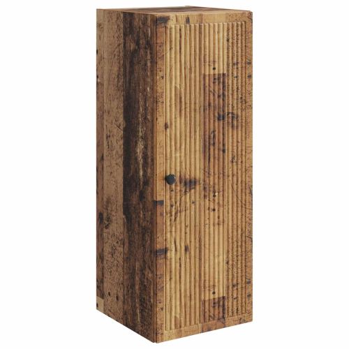 Стенно шкафче Старо дърво 33 x 34,5 x 90 см Инженерна дървесина