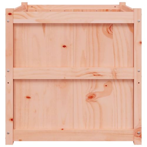 Градински сандък, 70x70x70 см, дугласко дърво масив