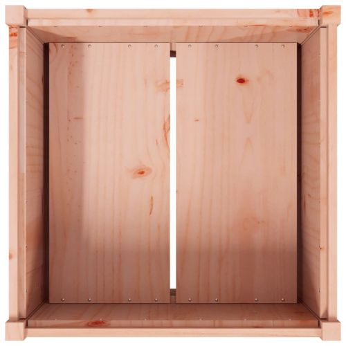 Градински сандък, 70x70x70 см, дугласко дърво масив