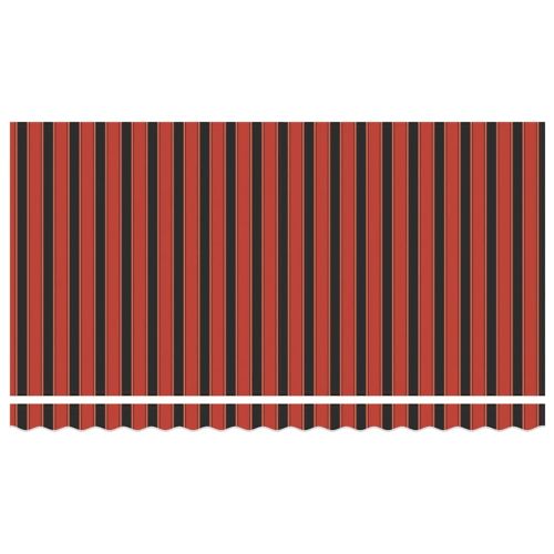 Рамка за сенник Оранжев и Черен 350 x 200 cm