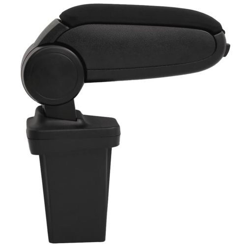 Подлакътник за кола черен 15x32x(40-52) см ABS